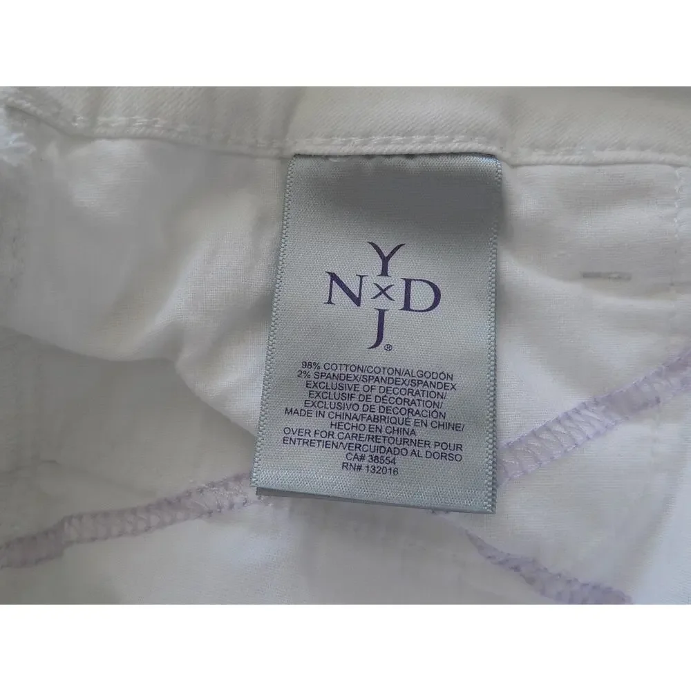 NYDJ Not Your Daughters Jeans white leggings size 6 - Picture 8 of 8